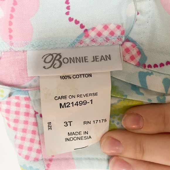 Bonnie Jean 💯% cotton little girls 3T dress - Picture 7 of 7